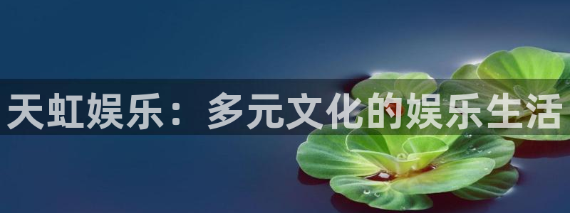 庄闲和游戏官网：天虹娱乐：多元文化的娱乐生活